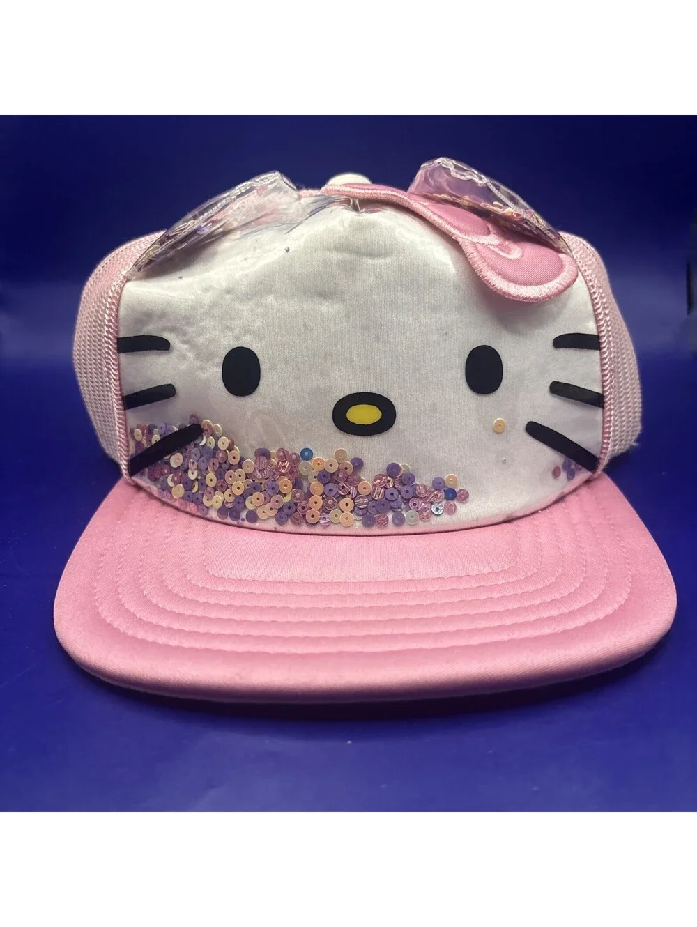 Sanrio HELLO KITTY Confetti Ears Adjustable Snapback HAT Concept One NWT